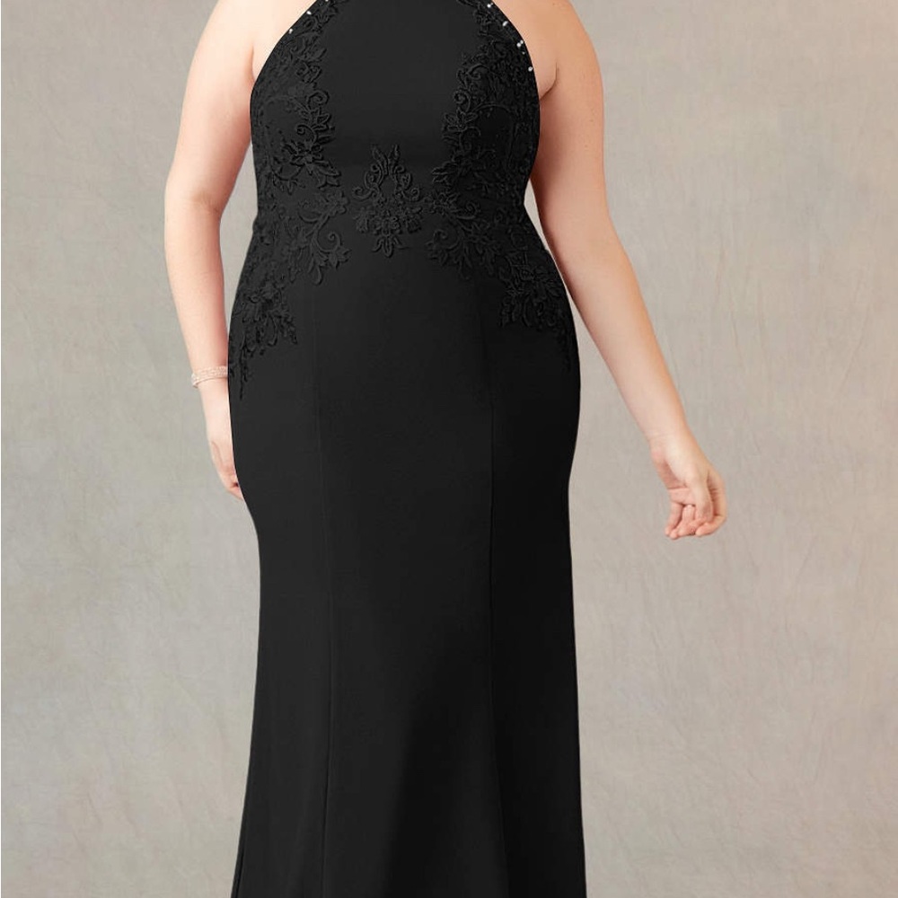 Elegant Black Evening Gown
